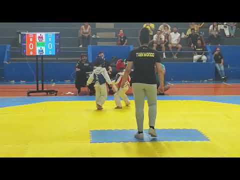 Taekwondo indiara-goias 1"torneio Municipal 2026 Vinicius Alves Tomé Reis X Theo Dornelas Brasileiro