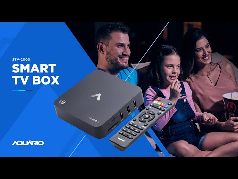 Smart Box STV-2000 TV Android - Aquário 