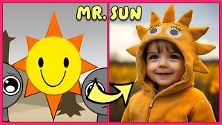 Incredibox Parasite Sprunki As Babies In REAL LIFE! 😍