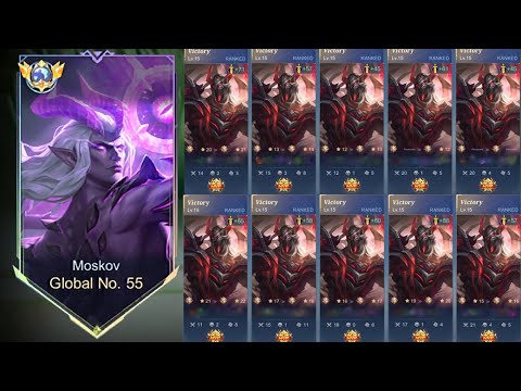 TOP GLOBAL MOSKOV NEW BEST BUILD FOR EASY RANK UP! USE THIS AND REACH MYTHICAL TODAY!