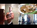 Full Day of College Bodybuilding: Meals, Training, Posing