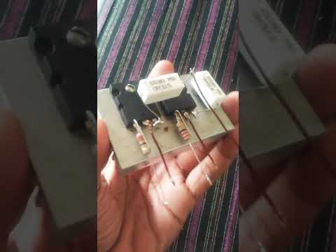 amplifier driver board transistor connection .5200/1943