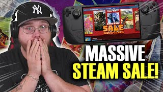STEAM DECK Games MASSIVE Sale on Steam!....MUST BUY GAMES!!!!