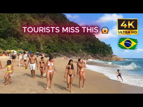 ⭐ Sununga Beach 🇧🇷🌊: The Hidden Paradise 99% of Tourists Miss 😱🌴 | 4K Walking Tour | 2026