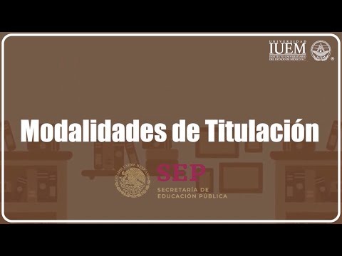Miniatura del video Formas de Titulación Licenciaturas con Reconocimiento de Validez Oficial SEP