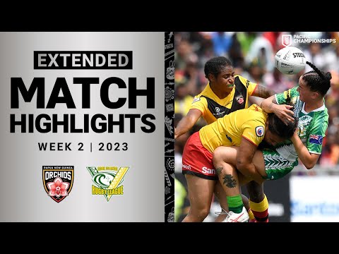 PNG Orchids v Cook Islands | Extended Highlights | Pacific Championships, 2023 | NRLW