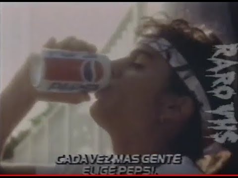 Gabriela Sabatini en publicidad de Pepsi (1992)