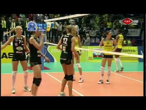 Fenerbahce v RC Cannes - CEV Women's Champion League (25 March 2012)