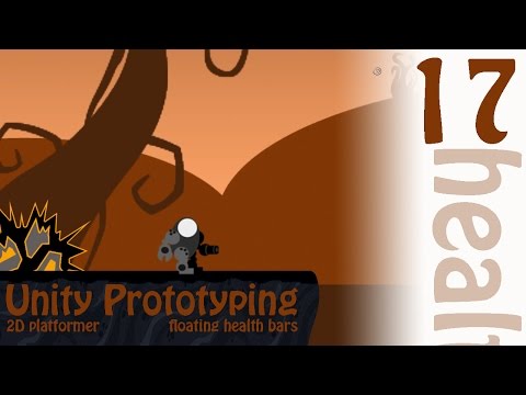 2D Prototyping in Unity - Tutorial - Platformer - Floating Health Bar