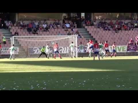 Oportunidad del Granada B (Granada CF 'B' 1-0 Extremadura UD) Fase Asc. 2ª B '12-'13