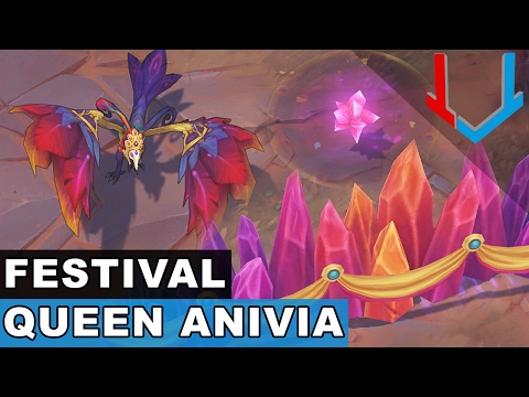 Festival Queen Anivia Skin Spotlight - New Anivia Skin (League of Legends)