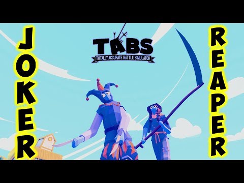 Reaper & Joker! Harvester + Jester vs Every Unit + Bonus - TABS Unit Possession Update