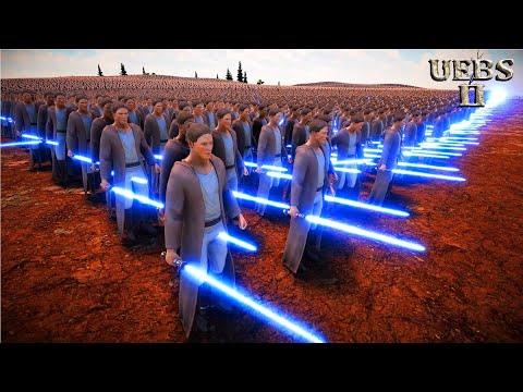 150,000 JEDI KNIGHTS vs 3,000,000 UNGORS | Ultimate Epic Battle Simulator 2 | UEBS 2