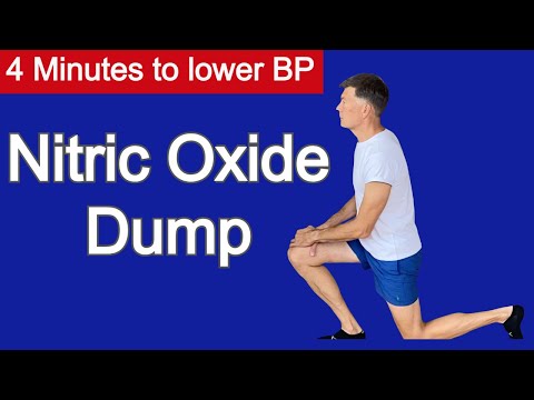 Nitric oxide | Exercise for high blood pressure | Nitric oxide dump exercise