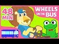 The Wheels On The Bus More English Nursery Rhymes For Children Kids Songs