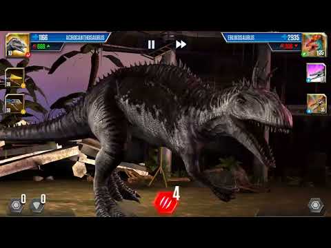 INDORAPTOR VS GLYTHRONAX II Jurassic World The Game II Dinosaurs Game