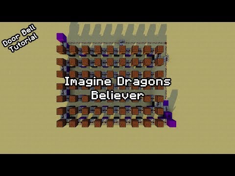 Imagine Dragons - Believer - Minecraft Note Block Tutorial