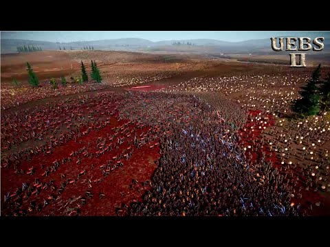 6,000 LASER KNIGHTS & 200,000 ROMAN GENERALS vs 3,000,000 SPARTANS | Epic Battle Simulator 2 UEBS 2