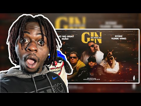 AMERICAN REACTS To Na Onda Do Gin - WC no Beat, Igão, Yunk Vino & Kyan (Clipe Oficial)