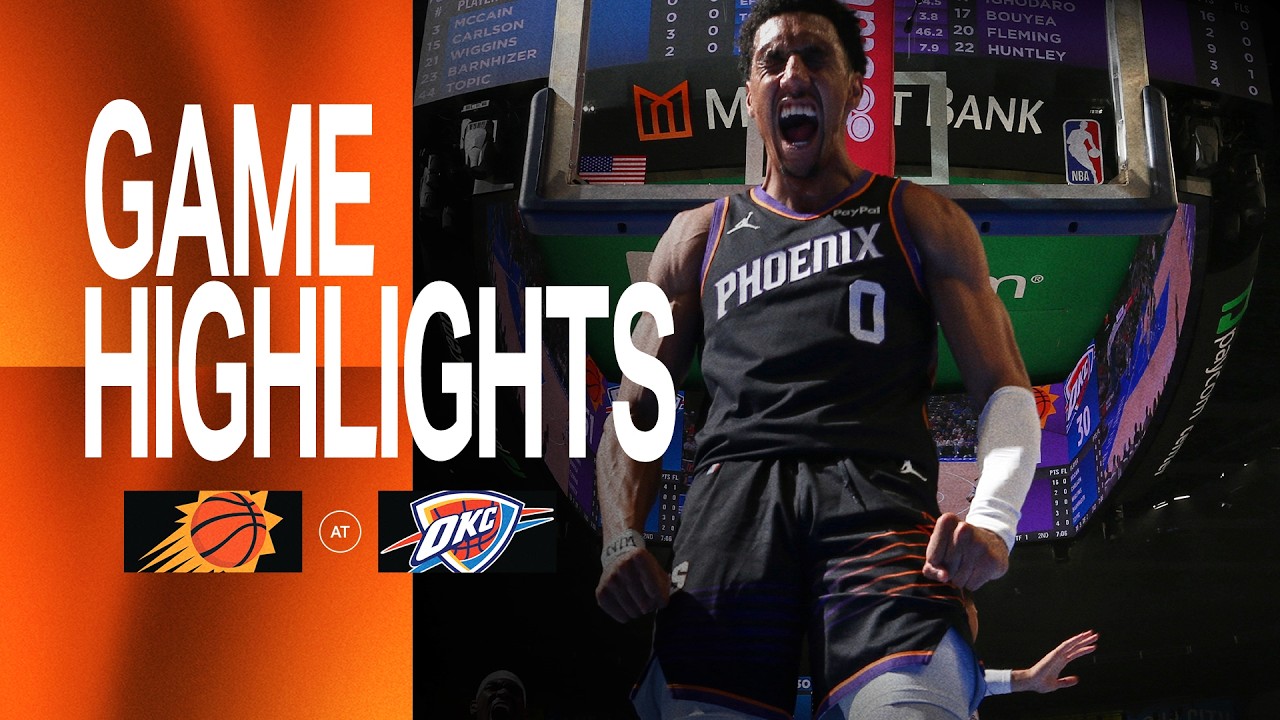 Phoenix Suns beat Oklahoma City Thunder with 135 PTS | Game Highlights 4-12-26