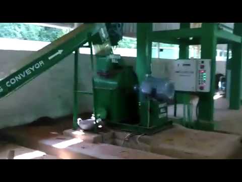 Functioning of biomass pellet machine