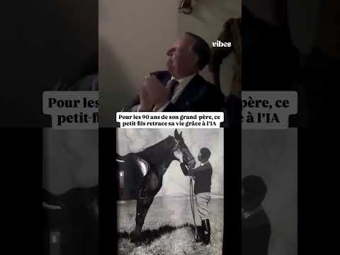 Pour les 90 ans de son grand-père, il retrace sa vie grâce à l’IA #family #memories #ia