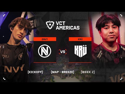 ENVY vs. KRU - VCT Americas Kickoff - W2D2 - Map 3