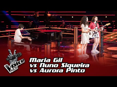 Maria Gil vs Nuno Siqueira vs Aurora Pinto | The Battles | The Voice Kids