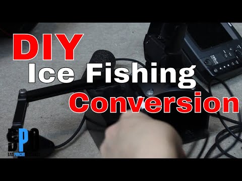 How to Convert a Humminbird Fishfinder For Ice Fishing