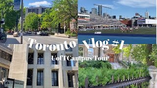 [UofT Campus Tour] (ENG) Toronto Vlog # 1　私の好きなトロント大キャンパス紹介