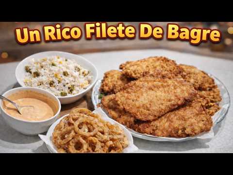 Un Rico FILETE DE BAGRE Al Estillo ElCompaChufiz