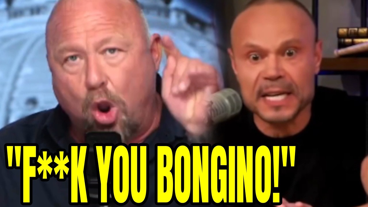 Propaganda Wars: “You are a F**KING Lying Sack of GARBAGE!” Alex Jones and Dan Bongino Declare WAR! (Video)