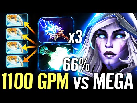 🔥 1100 GPM 66% Electric Drow Ranger MEGA COMEBACK — Aghanim 3x Shot + Mjollnir vs Naga Dota 2 Pro