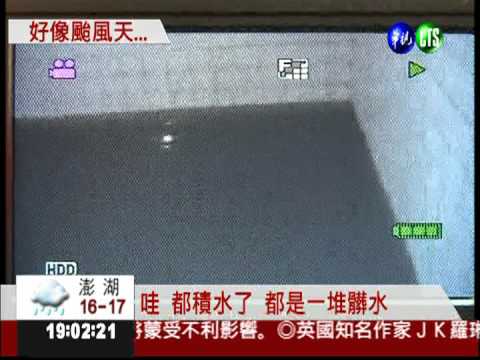大雨用倒的! 苗栗.基隆慘兮兮