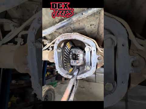 Making the 44HD hold up. #cherokee #jeep #jeepcherokee #dana44