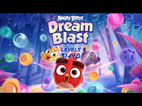 Angry Birds Dream Blast Game-play (Levels 31 to 40)