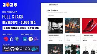 Full-Stack E-Commerce with NestJS & NextJS (Prisma, Postgre, Docker, CI/CD, AWS) DevOps & Cloud 2026