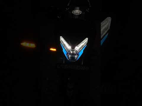 Ns 160 head light modified DRL colour change #shorts #sticker #trending #viralshort #d/wrapping
