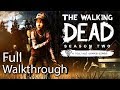 The Walking Dead: Full Season 2 All Cutscenes (Remastered Collection) Telltale Games 60FPS