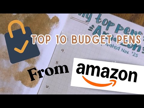 Meine Top 10 der preisgünstigen Füllfederhalter | Stifte, die ich am häufigsten benutze und die i...
