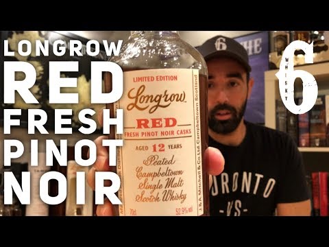 Longrow Red 12 Pinot Noir. Whisky in the 6 #303