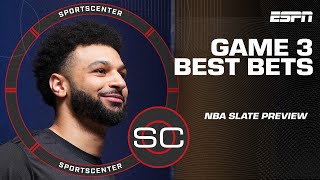 Game 3️⃣ Best Bets: Lakers vs. Nuggets, Cavaliers vs. Magic & 76ers vs. Knicks | SportsCenter