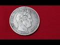 Rare Old Coin Louis Philippe 1 836 Roi Des Francais ف . ر 11 : لاتضيع مشاهدة هده العملة الفضية لفرنس
