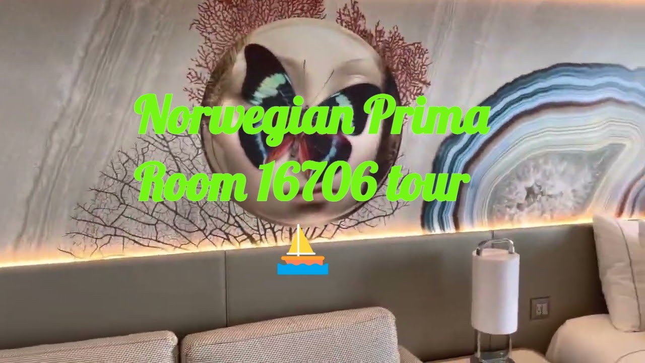 Norwegian Prima - Cabin 16706 - Video 2