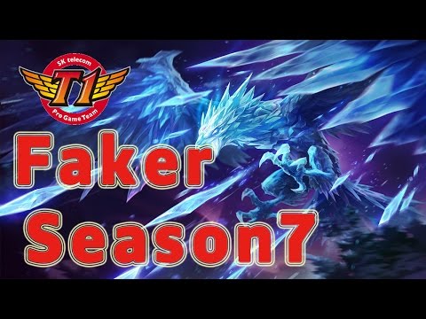 SKT T1 Faker Anivia MID vs Lissandra Patch 6.24