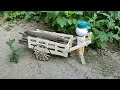 How To Make A Robotic Cart With Ice Cream Stick Robotic Homemade Cart Diy Video Craft Toys