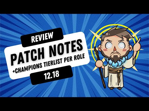 WORLDS PATCH 12.18 + CHAMPIONS TIER LIST PER ROLE