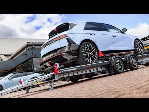 A Transporter - The Perfect Trailer for Motorsport and General Car Transport