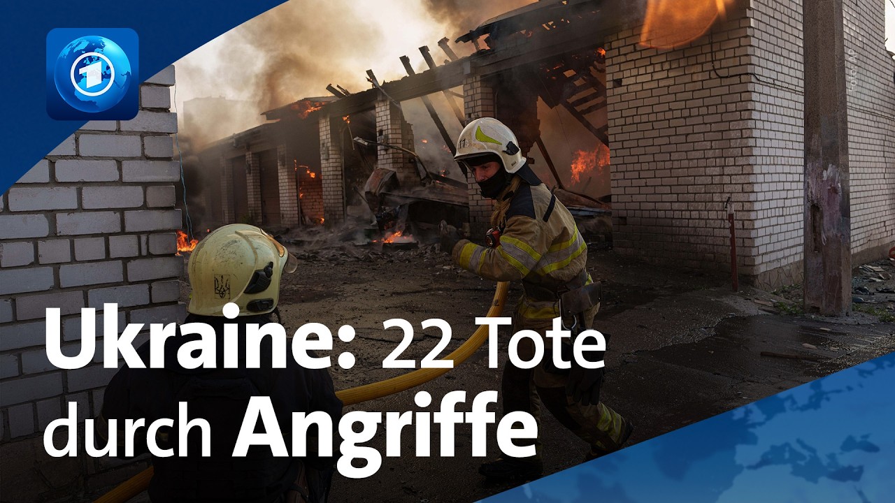 Ukraine: Zivile Opfer durch massive russische Angriffe auf Kiew und Dnipro