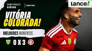 YPIRANGA 0 X 3 INTERNACIONAL | MELHORES MOMENTOS | SEMIFINAL | CAMPEONATO GAÚCHO